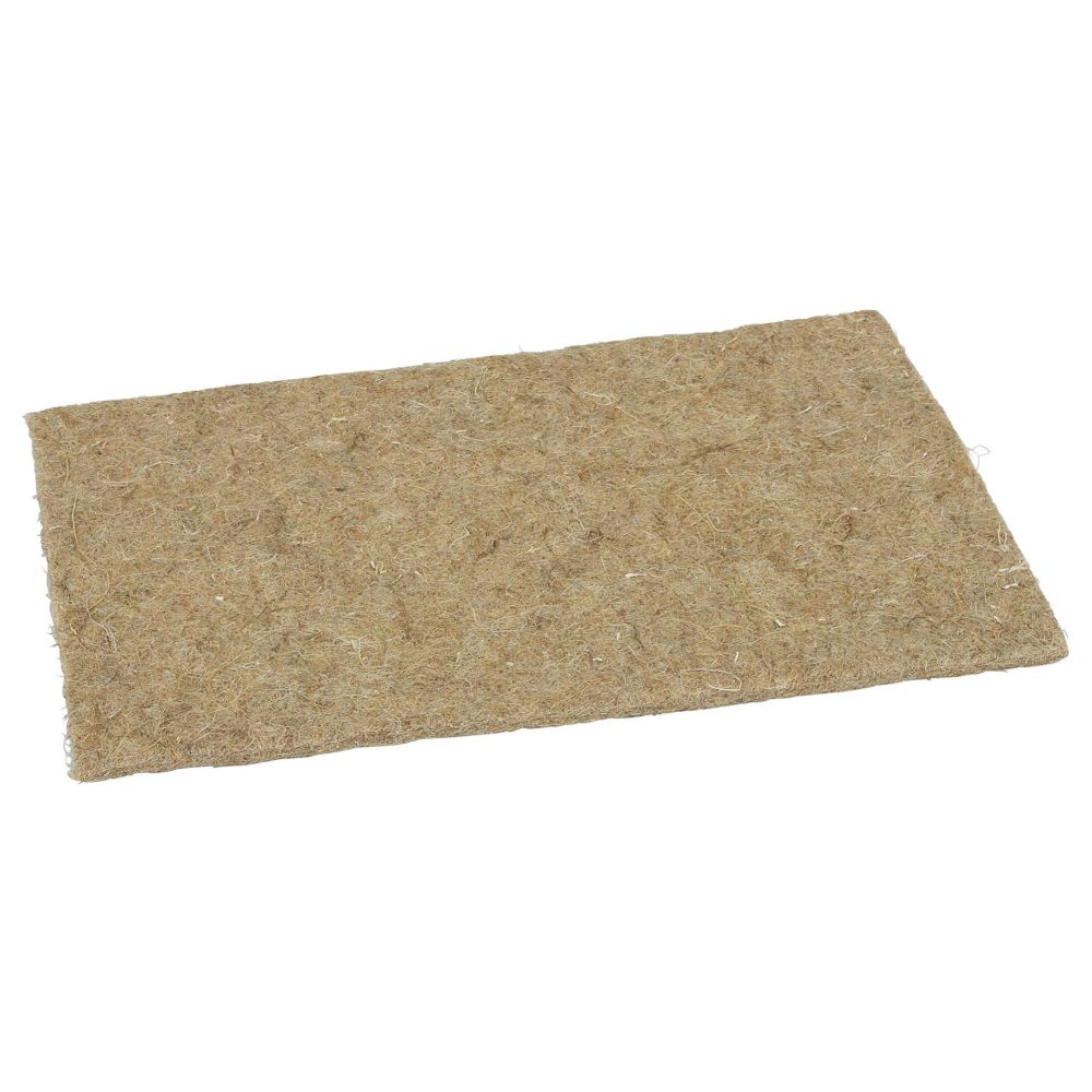 Tappetino Per Gabbie In Canapa 100% Naturale - Rotolo 25m X 54cm, Spessore 7/8mm, Per Conigli, Roditori E Piccoli Animali
