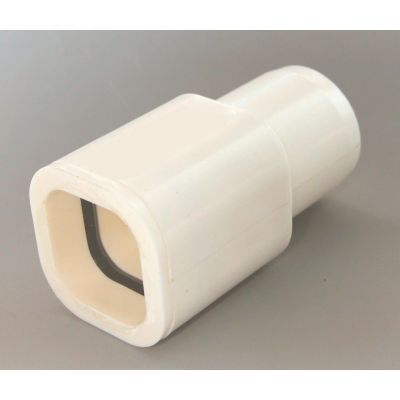 Testata connessione tubo quadro con tubo tondo del regolatore pressione