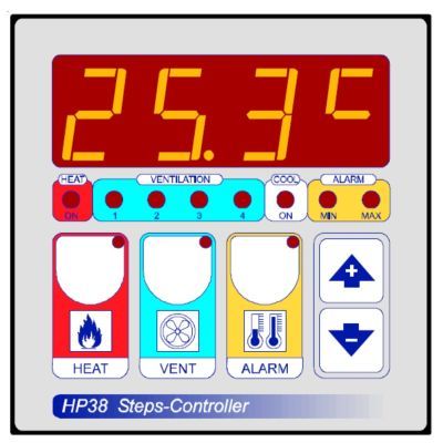 Modulo di comando HP38 con termoregolazione